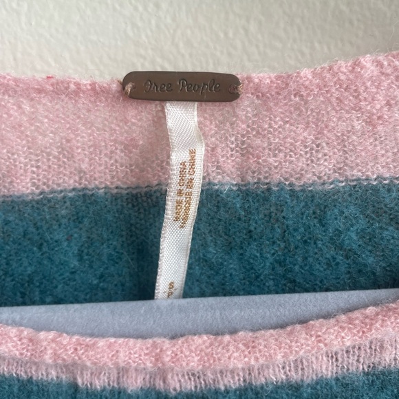 Free People Candy Grey Merino Wool Blend Sweater - Picture 2 of 2